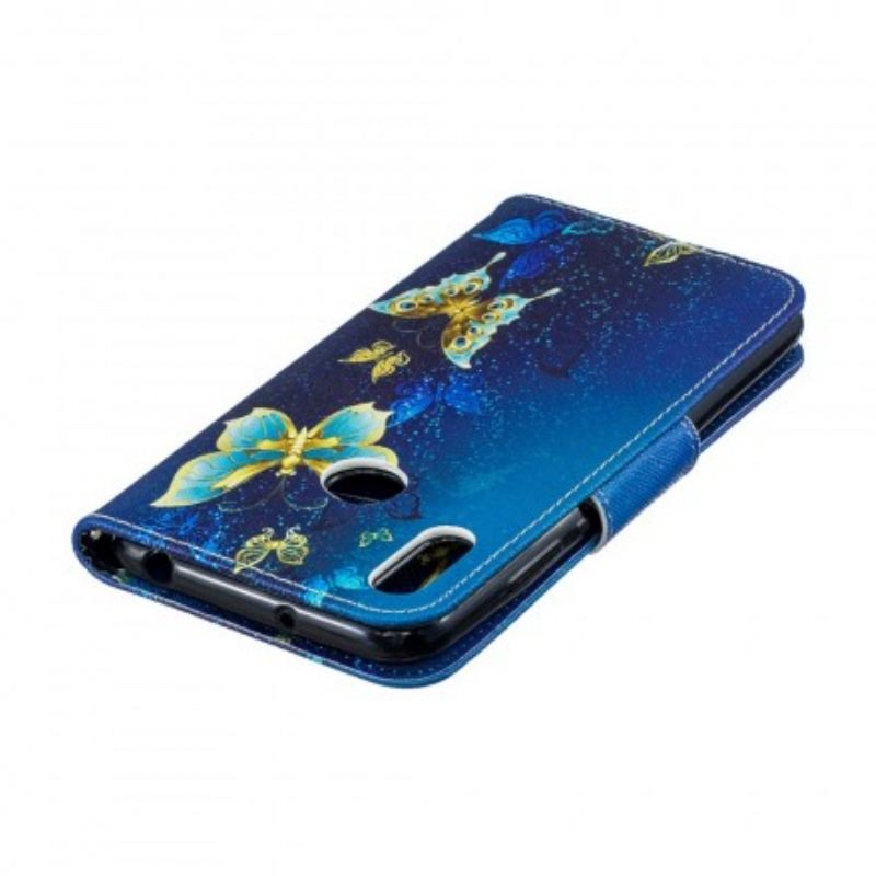 Kotelot Huawei Y6 2019 / Honor 8A Butterflies In The Night