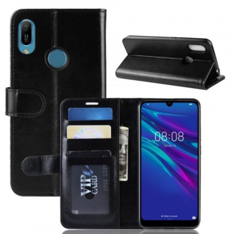 Kotelot Huawei Y6 2019 / Honor 8A Faux Leather Ultra