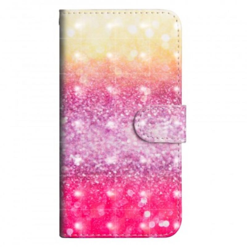 Kotelot Huawei Y6 2019 / Honor 8A Magenta Glitter Gradient