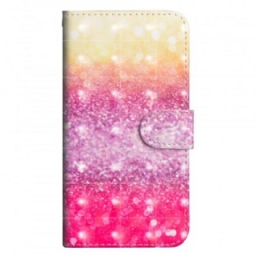 Kotelot Huawei Y6 2019 / Honor 8A Magenta Glitter Gradient