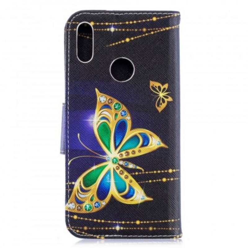 Kotelot Huawei Y6 2019 / Honor 8A Magic Butterfly