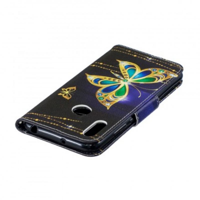 Kotelot Huawei Y6 2019 / Honor 8A Magic Butterfly