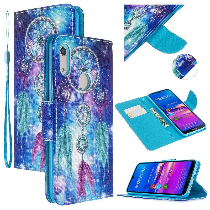 Nahkakotelo Huawei Y6 2019 / Honor 8A Twilight Dreamcatcher