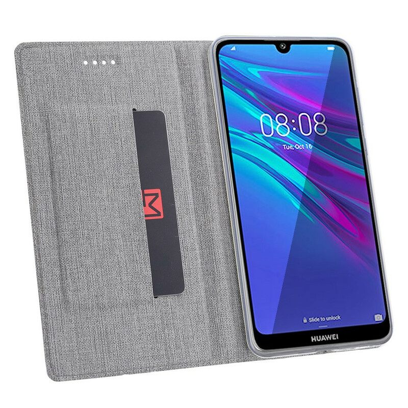 Puhelinkuoret Huawei Y6 2019 / Honor 8A Kotelot Flip Teksturoitu Vili Dmx