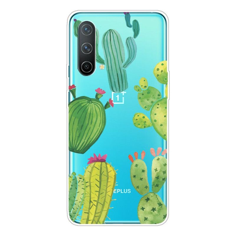 Case OnePlus Nord CE 5G Cacti Watercolour