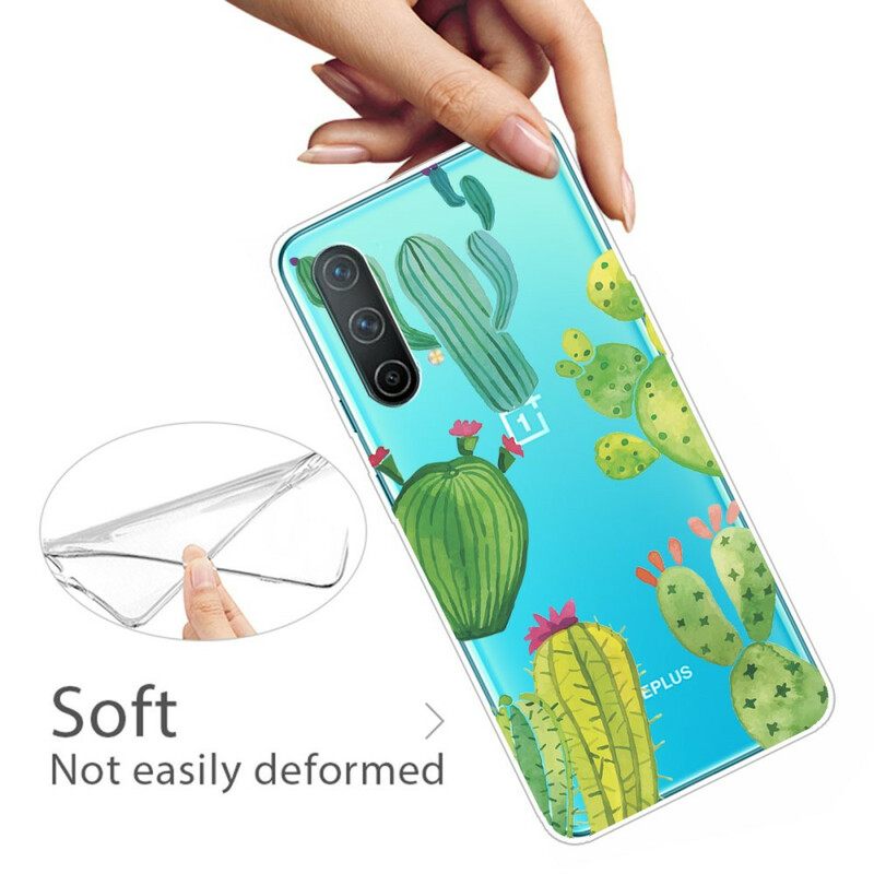 Case OnePlus Nord CE 5G Cacti Watercolour