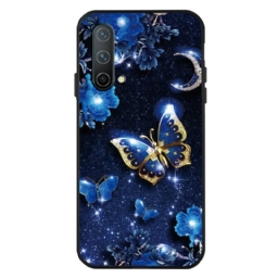 Case OnePlus Nord CE 5G Golden Butterfly