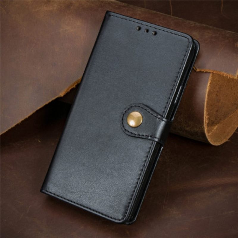 Flip Case OnePlus Nord CE 5G Keinonahka Ja Vintage-lukko