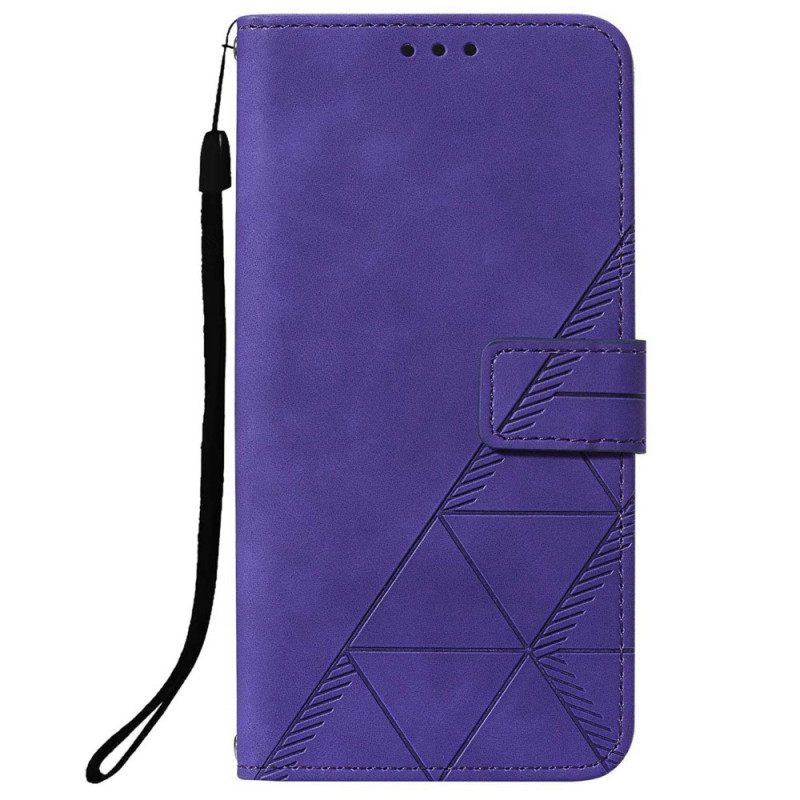 Flip Case OnePlus Nord CE 5G Pyramid Leather Effect