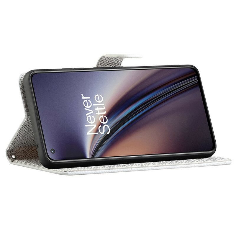 Flip Case OnePlus Nord CE 5G Suojaketju Kuori N Toimitustankat