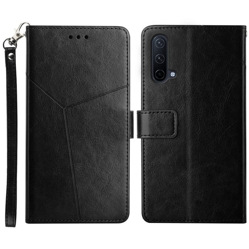 Kotelot OnePlus Nord CE 5G Style Leather Geo Y Design