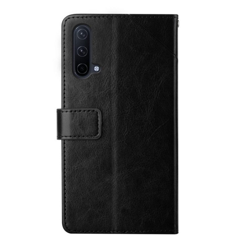 Kotelot OnePlus Nord CE 5G Style Leather Geo Y Design