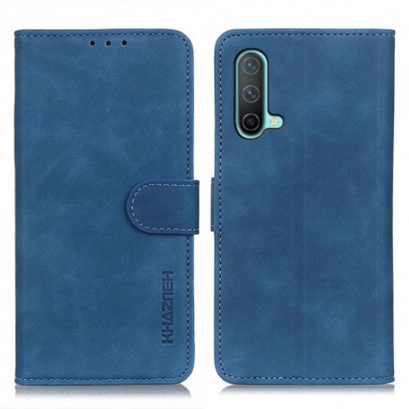 Kotelot OnePlus Nord CE 5G Vintage Leather Effect Khazneh