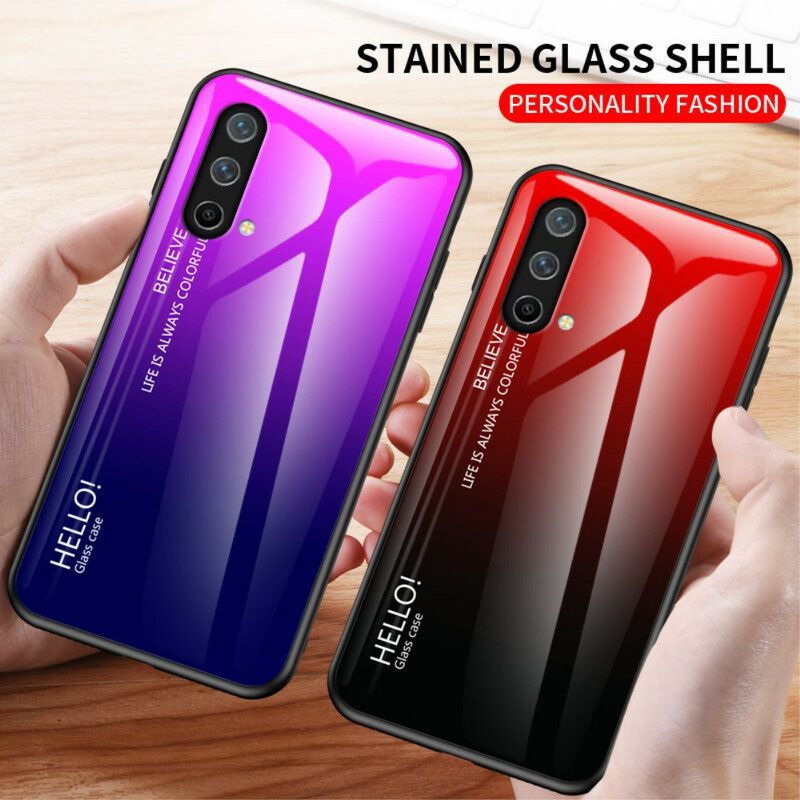 Kuori OnePlus Nord CE 5G Tempered Glass Hei