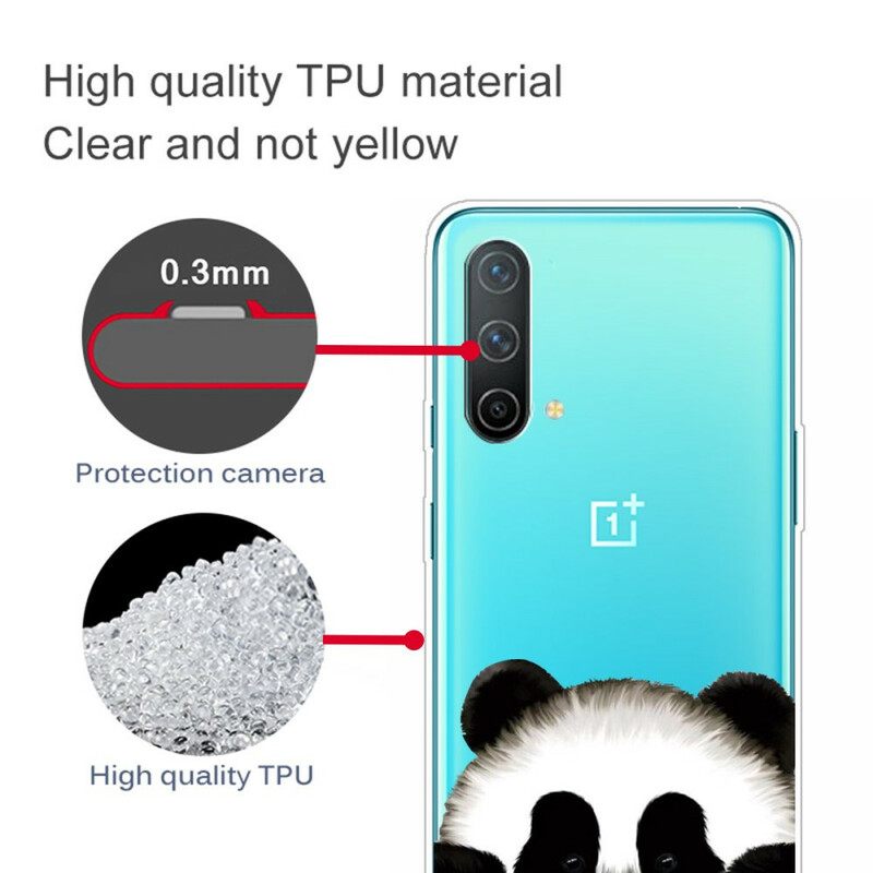 Kuori OnePlus Nord CE 5G Transparent Panda