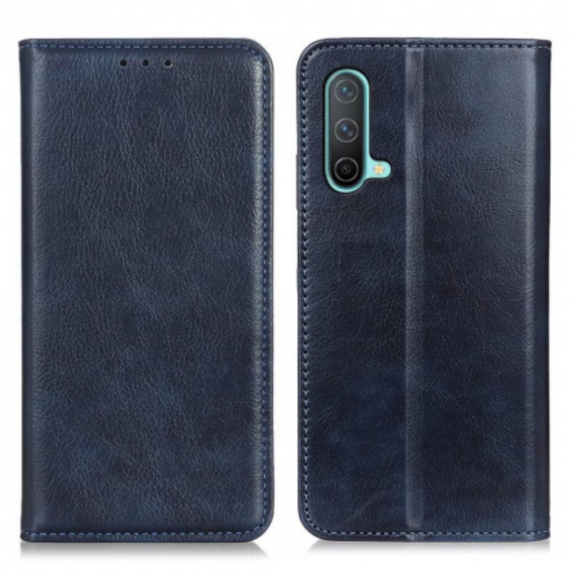 Puhelinkuoret OnePlus Nord CE 5G Kotelot Flip Elegance Split Litchi Leather