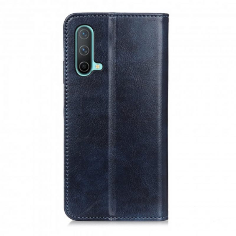 Puhelinkuoret OnePlus Nord CE 5G Kotelot Flip Elegance Split Litchi Leather