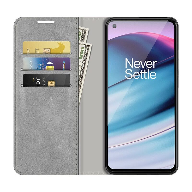 Puhelinkuoret OnePlus Nord CE 5G Kotelot Flip Skin-touch