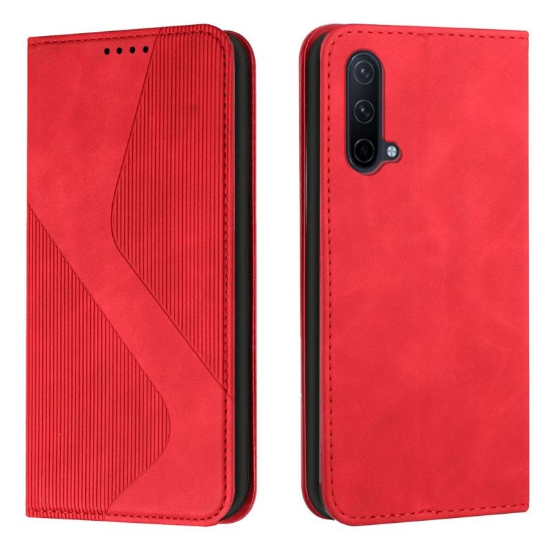 Puhelinkuoret OnePlus Nord CE 5G Kotelot Flip Style Leather S-design