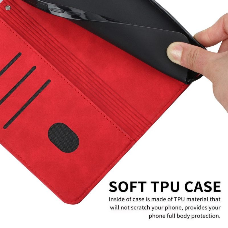 Puhelinkuoret OnePlus Nord CE 5G Kotelot Flip Style Leather S-design