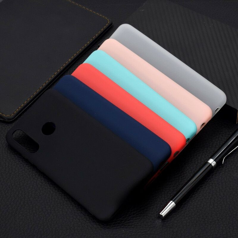 Case Huawei P Smart Plus 2019 Matt Pehmeä Silikoni