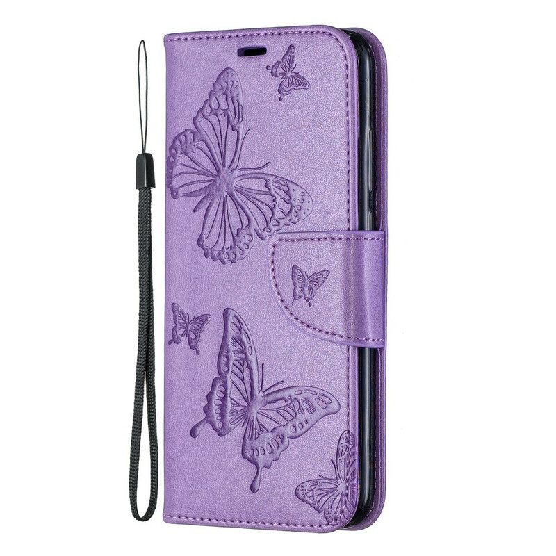 Kotelot Huawei P Smart Plus 2019 Butterflies In Flight With Lanyard