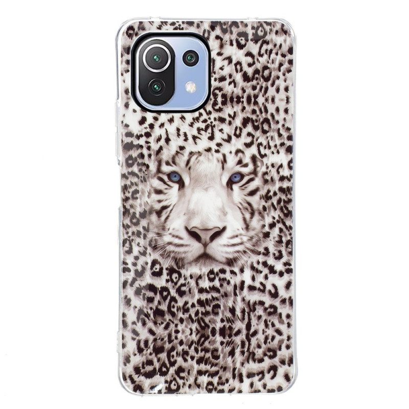 Case Xiaomi Mi 11 Lite 5G NE / Mi 11 Lite 4G / 5G Fluoresoiva Leopard