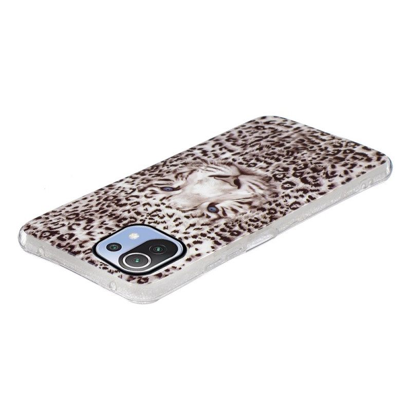 Case Xiaomi Mi 11 Lite 5G NE / Mi 11 Lite 4G / 5G Fluoresoiva Leopard