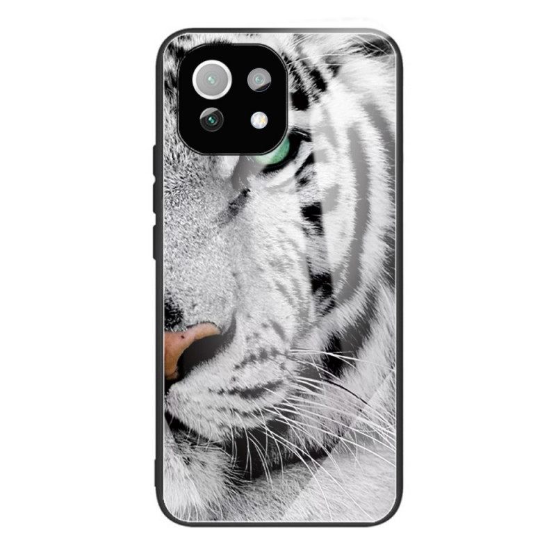 Case Xiaomi Mi 11 Lite 5G NE / Mi 11 Lite 4G / 5G Tiger Tempered Glass