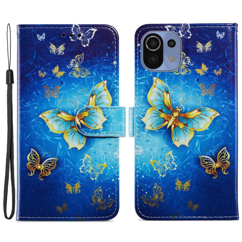 Flip Case Xiaomi Mi 11 Lite 5G NE / Mi 11 Lite 4G / 5G Flight Of Butterflies