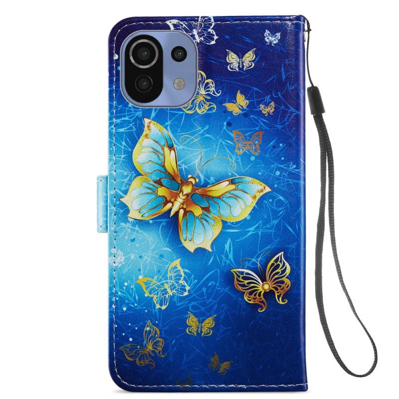 Flip Case Xiaomi Mi 11 Lite 5G NE / Mi 11 Lite 4G / 5G Flight Of Butterflies