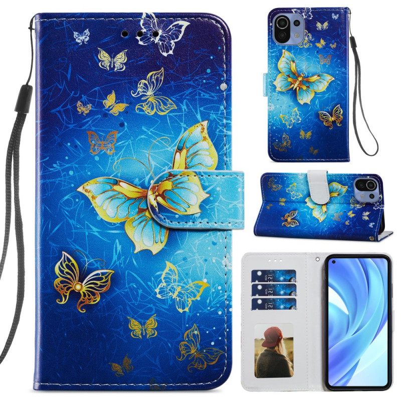 Flip Case Xiaomi Mi 11 Lite 5G NE / Mi 11 Lite 4G / 5G Flight Of Butterflies