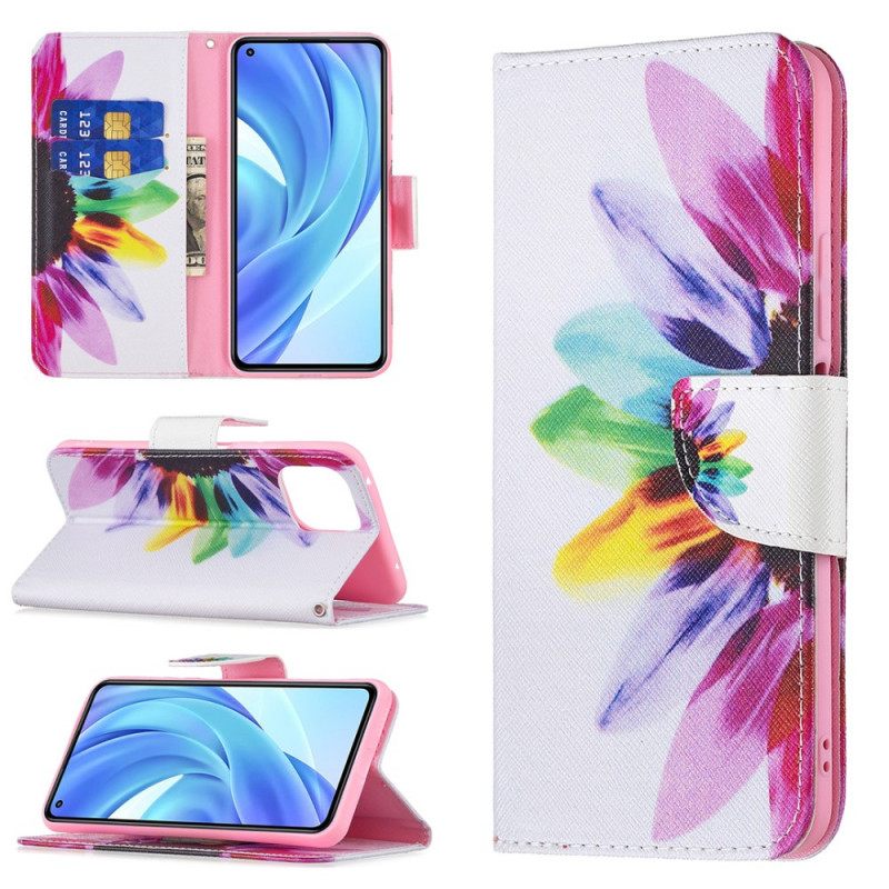 Kotelot Xiaomi Mi 11 Lite 5G NE / Mi 11 Lite 4G / 5G Flower Watercolour