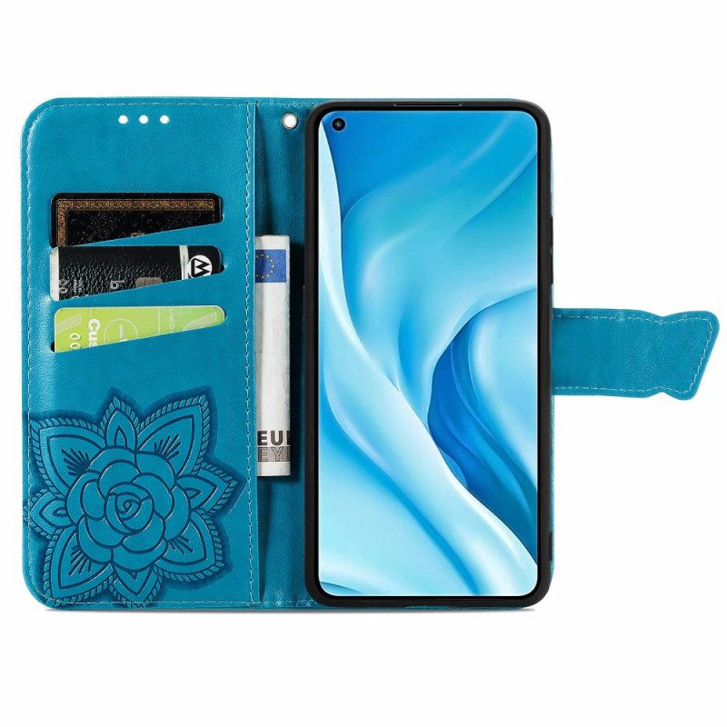 Kotelot Xiaomi Mi 11 Lite 5G NE / Mi 11 Lite 4G / 5G Half Aztec Butterfly