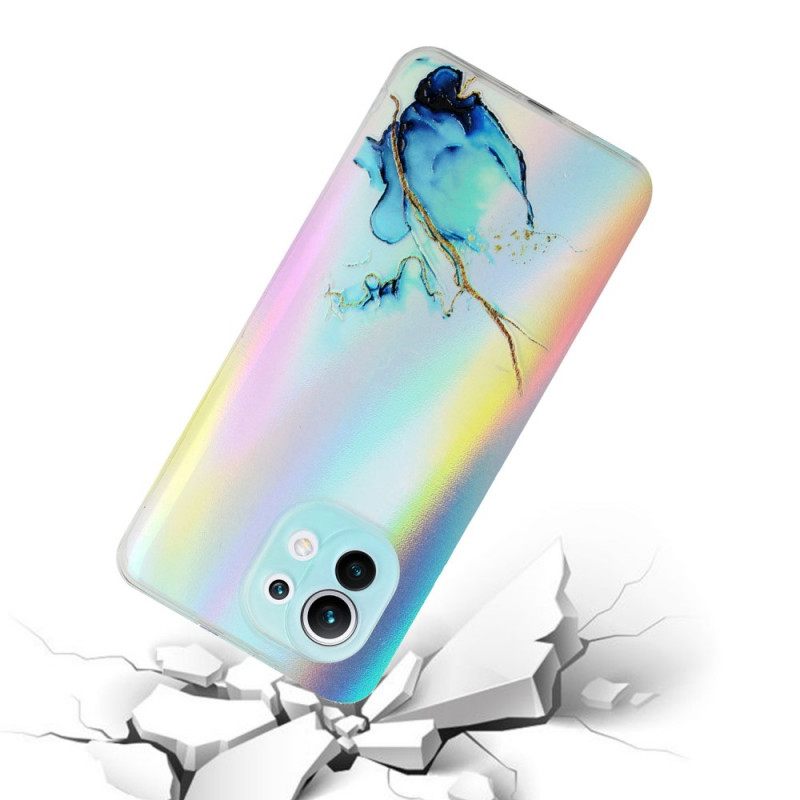 Kuori Xiaomi Mi 11 Lite 5G NE / Mi 11 Lite 4G / 5G Laser Effect Marble