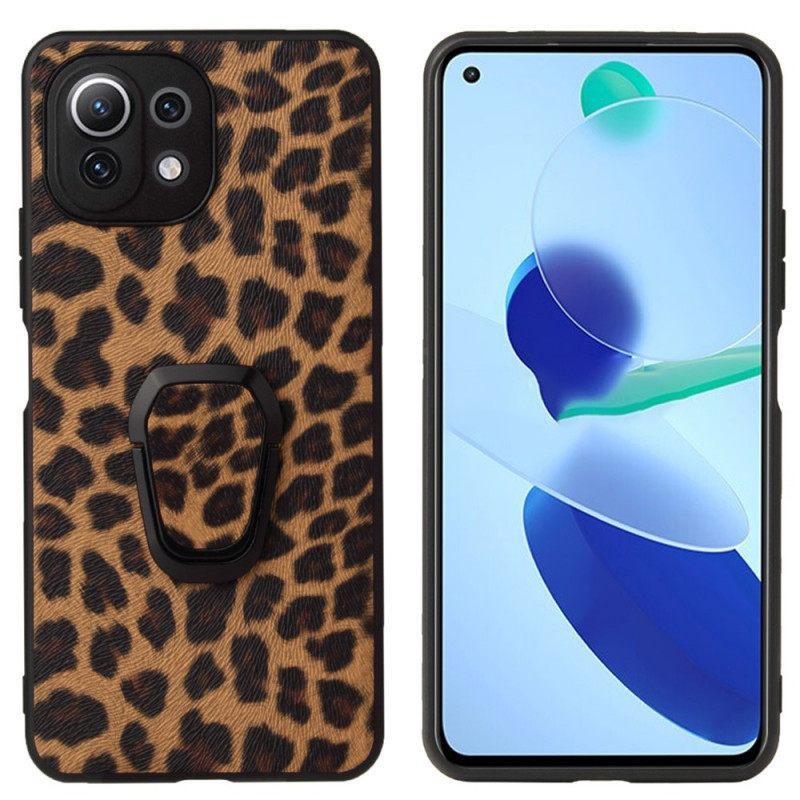 Kuori Xiaomi Mi 11 Lite 5G NE / Mi 11 Lite 4G / 5G Style Leopard Ring Tuki