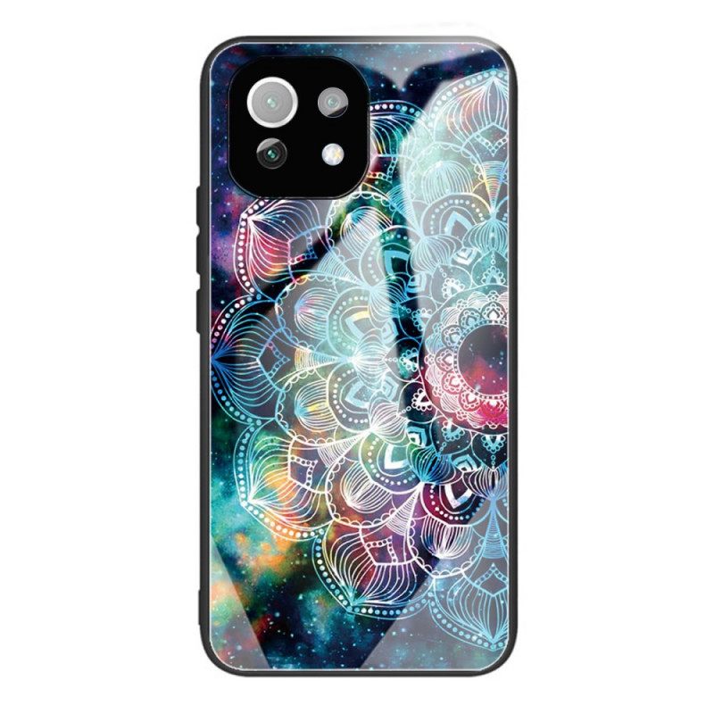 Kuori Xiaomi Mi 11 Lite 5G NE / Mi 11 Lite 4G / 5G Tempered Glass Mandala