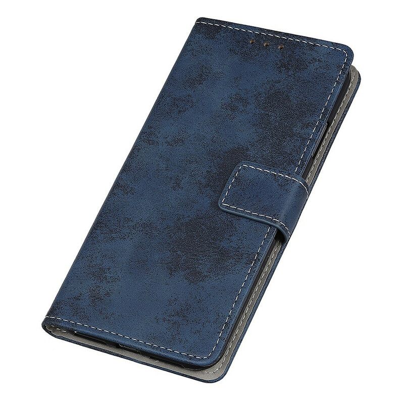 Flip Case Alcatel 1B (2020) Faux Leather Vintage