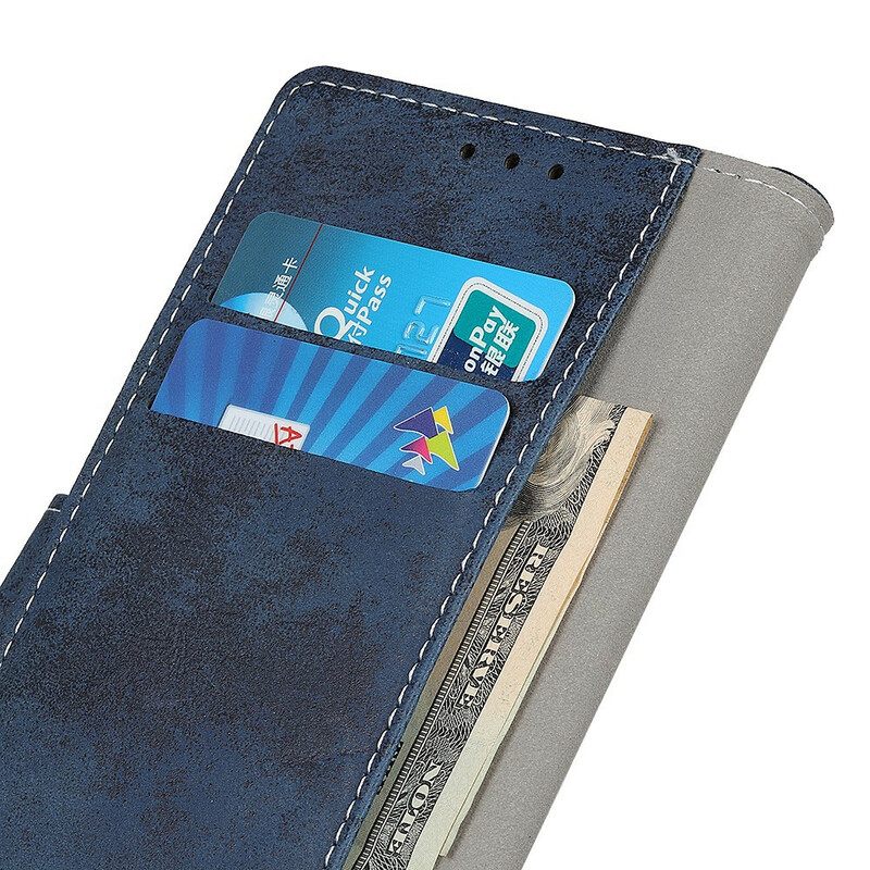 Flip Case Alcatel 1B (2020) Faux Leather Vintage