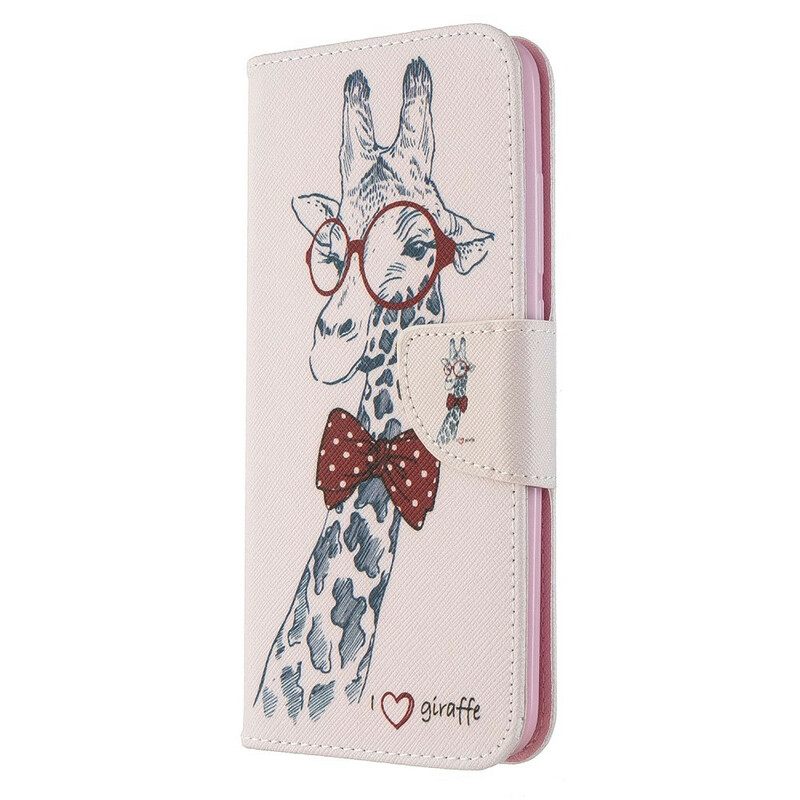 Flip Case Xiaomi Redmi 8A Brainy Giraffe