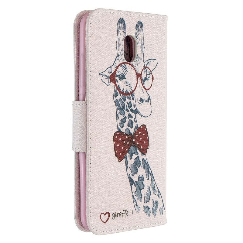 Flip Case Xiaomi Redmi 8A Brainy Giraffe