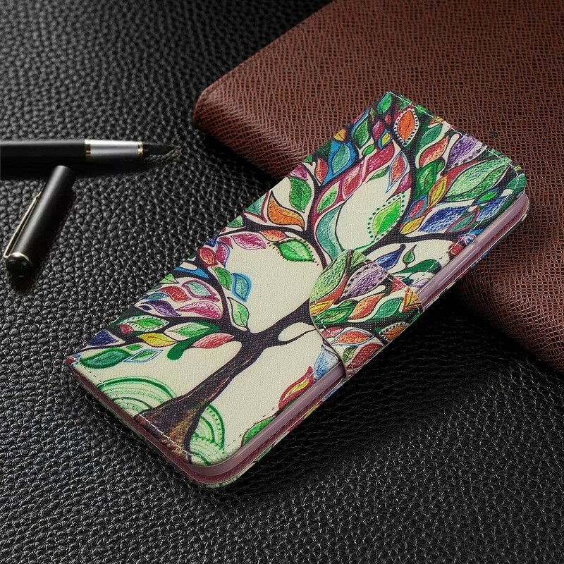 Flip Case Xiaomi Redmi 8A Värikäs Puu