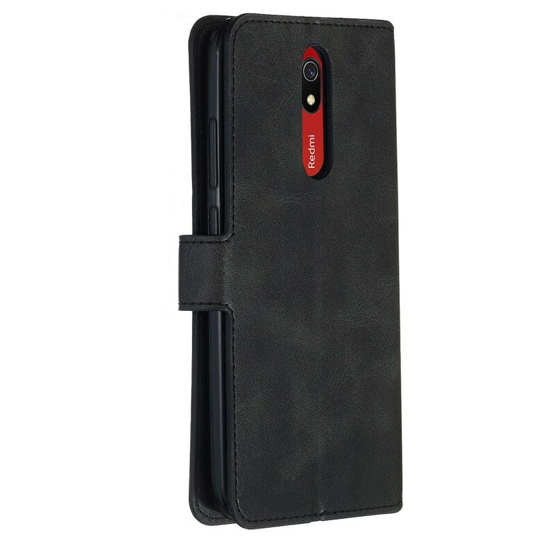 Kotelot Xiaomi Redmi 8A Faux Leather Retro Style