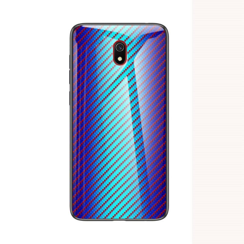 Kuori Xiaomi Redmi 8A Carbon Fiber Karkaistu Lasi