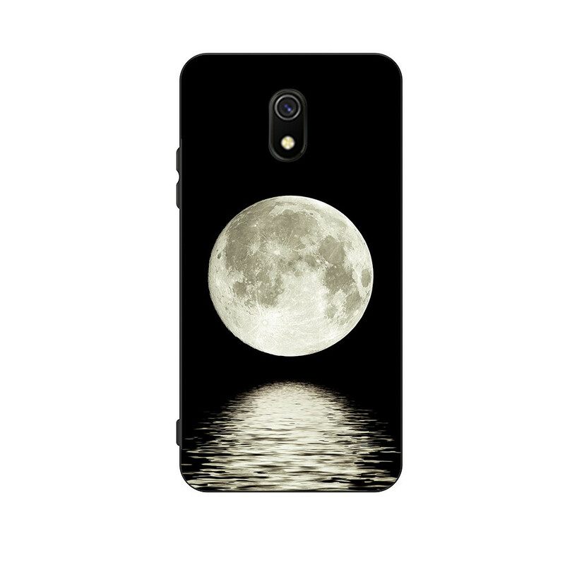 Kuori Xiaomi Redmi 8A Silicone Flexible Moon Navy