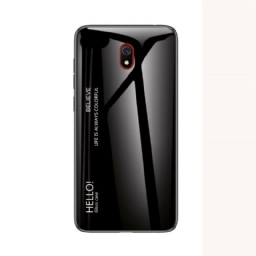 Kuori Xiaomi Redmi 8A Tempered Glass Hei