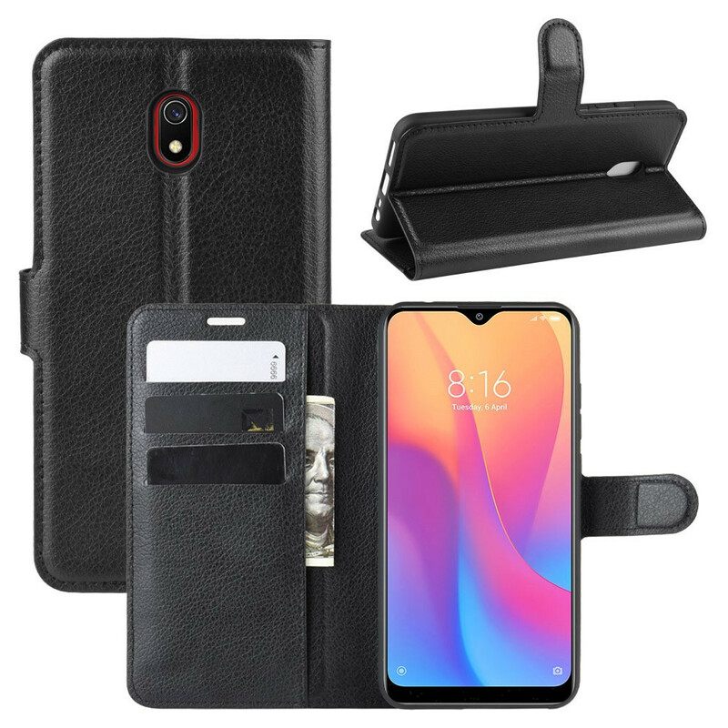 Nahkakotelo Xiaomi Redmi 8A Classic Faux Leather