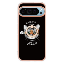 Case Google Pixel 9 Pro Xl Puhelinkuoret Kissa/tiikeri Tukirengas