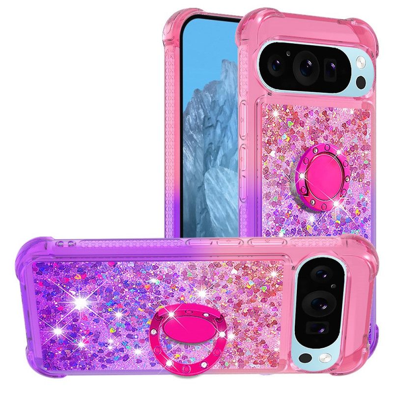 Puhelinkuoret Google Pixel 9 Pro Xl Glitter Gradient -tukirengas