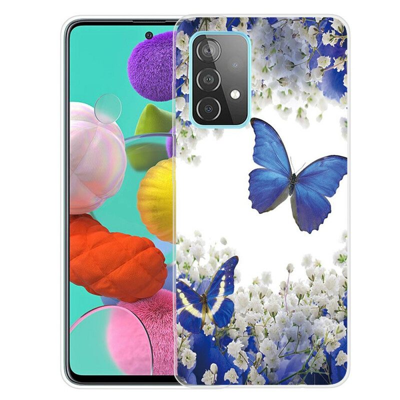 Case Samsung Galaxy A72 4G / 5G Butterflies Design